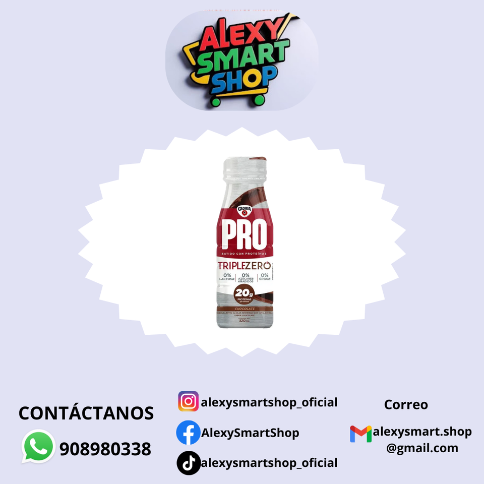Gloria Pro Triple Zero Chocolate 320ml